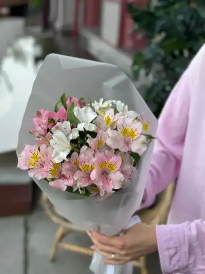 Комплимент из альстромерий Комплимент из альстромерий